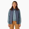 Dickies Women's Fleece Lined Duck Canvas Vest In Blue