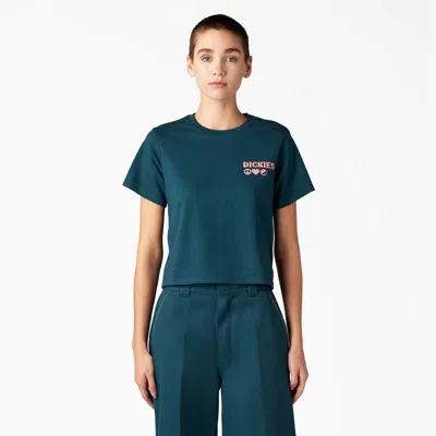 Dickies Women's Graphic T-shirt In Blue