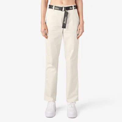 Dickies Women's High Waisted Carpenter Pants In Beige