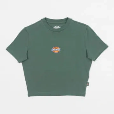 Dickies Women's Maple Valley Cropped T-shirt In Green
