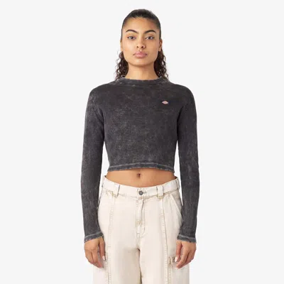 Dickies Women's Newington Long Sleeve T-shirt In Black