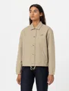 Dickies Women's Outerwear And Jackets  Oakport Crop Coach W Jkt - Dk0a4ygw Khk1 Khaki In Gray