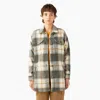 Dickies Women's Oversized Shirt Jacket In Beige