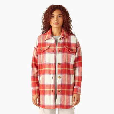 Dickies Women's Oversized Shirt Jacket In Multi