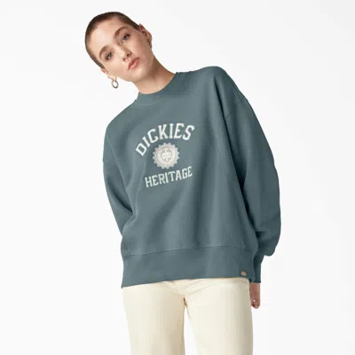 Dickies Women's Oxford Sweatshirt In Green