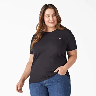Dickies Women's Plus Heavyweight Short Sleeve T-shirt In Black