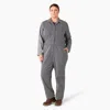 Dickies Women's Plus Long Sleeve Hickory Stripe Overalls