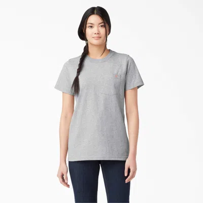 Dickies Women's Short Sleeve Heavyweight T-shirt In Grey