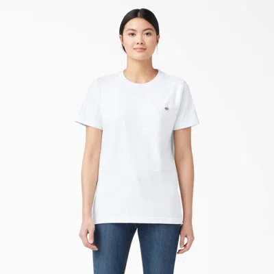 Dickies Women's Short Sleeve Heavyweight T-shirt In White