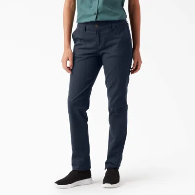 Dickies Women's Skinny Twill Pants In Black