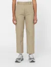 Dickies Women's Trousers  Phoenix Cropped - Dk0a4y5a Khk Khaki In Nude