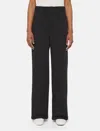 Dickies Women's Trousers  W Wide Leg Pant Dk0a4yse Blk Black In Black