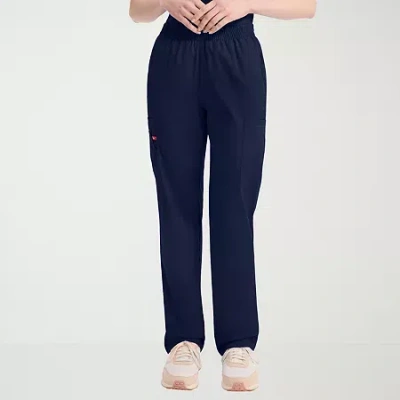 Dickies Womens Petite Scrub Pant In Blue