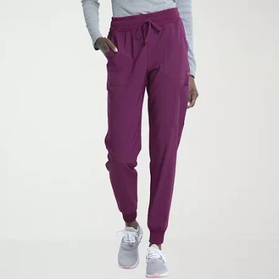 Dickies Womens Petite Scrub Pant In Purple