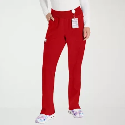 Dickies Womens Petite Scrub Pant In Red