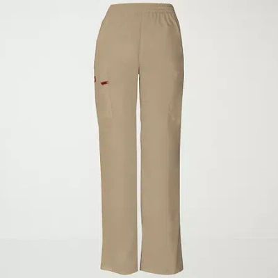 Dickies Womens Petite Scrub Pant In Brown