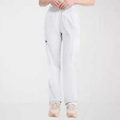 Dickies Womens Petite Scrub Pant In White