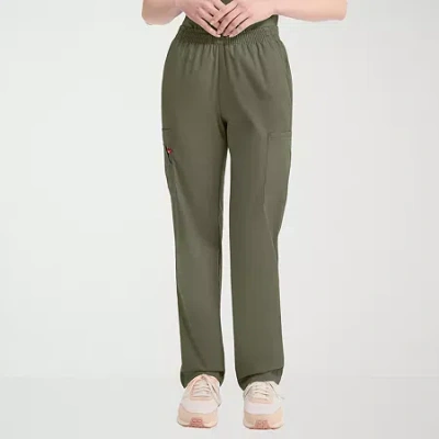 Dickies Womens Petite Scrub Pant In Green