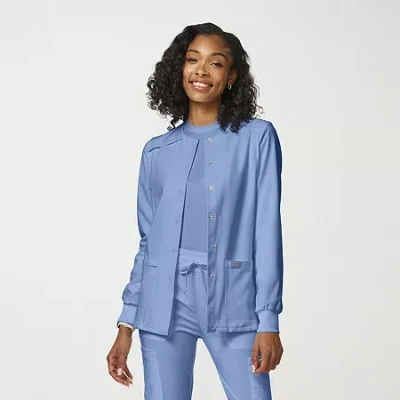 Dickies Womens Scrub Jackets In Blue