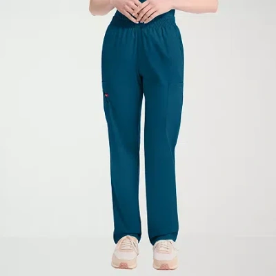 Dickies Womens Tall Scrub Pant In Blue