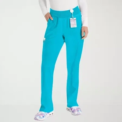 Dickies Womens Tall Scrub Pant In Blue
