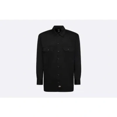 Dickies Work Longsleeve Shirt In Black