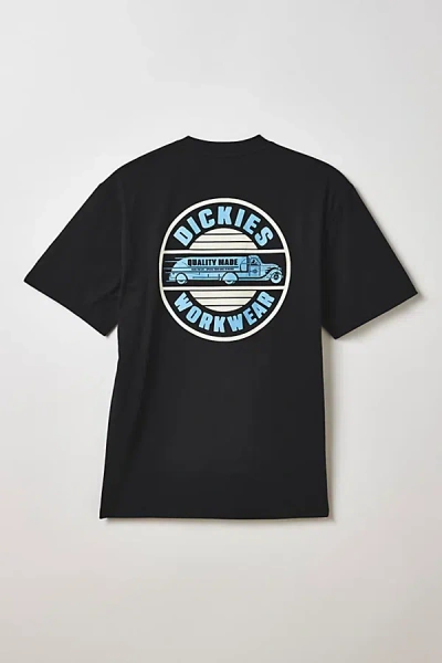 Dickies Workwear Logo Graphic Tee In Black, Men's At Urban Outfitters