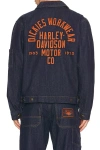 Dickies X Harley Davidson Denim Jacket In Blue