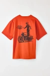 Dickies X Harley Davidson Graphic Tee In Orange, Men's At Urban Outfitters