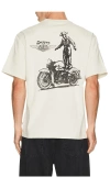 Dickies X Harley Davidson Short Sleeve Tee In White
