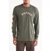 Dickies X Spitfire Long Sleeve Cotton Graphic T-shirt In Green