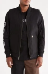 Dickies X Spitfire Zip Vest In Black
