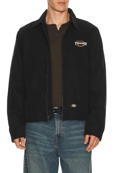 Dickies X Thrasher Jacket In Black