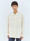 Dickies X Tokyo Design Collective Oversized Work Shirt In Cream