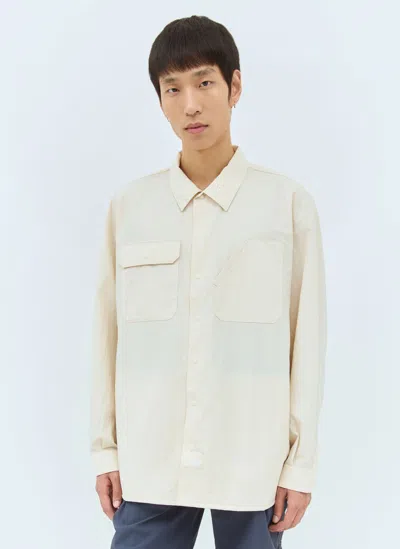 Dickies X Tokyo Design Collective Oversized Work Shirt In Cream