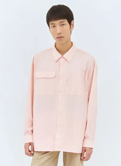 Dickies X Tokyo Design Collective Oversized Work Shirt In Pink