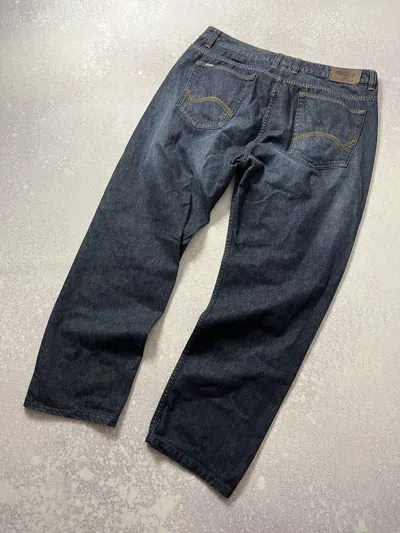 Pre-owned Dickies X Vintage Crazy Vintage Y2k Dickies Big Shot Jeans Workwear Skater In Blue