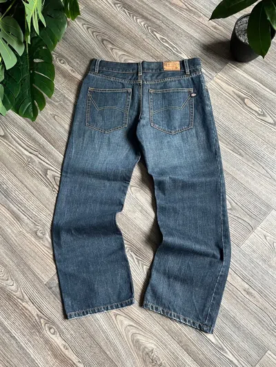 Pre-owned Dickies X Vintage Dickies Workwear Vintage Denim Skater Jeans Pants In Blue