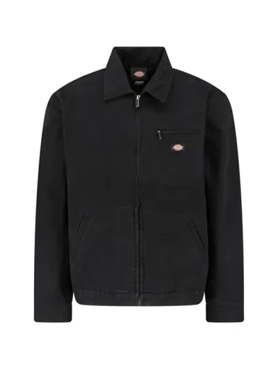 Dickies Zip Painter Jacket In Black