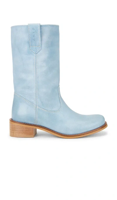 Dico Copenhagen Julia Gaucho Boot In Blue