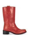 Dico Copenhagen Julia Gaucho Boot In Red