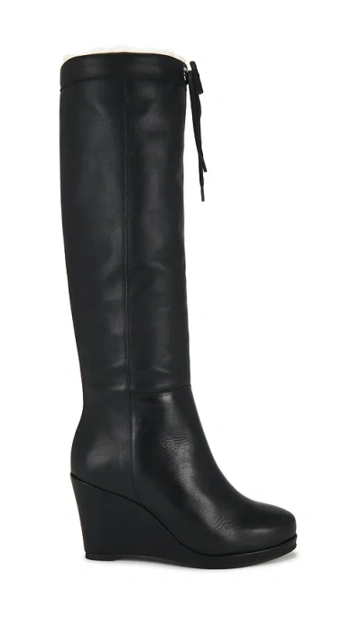 Dico Copenhagen Liv Shearling High Boot In Black