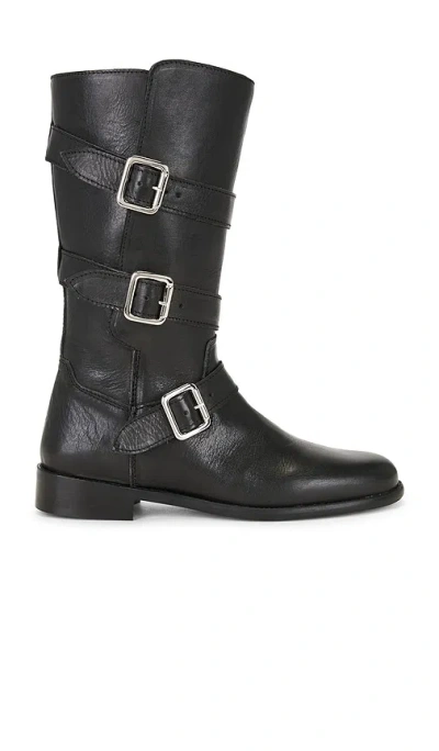 Dico Copenhagen Mia Triple Buckle Boot In Black