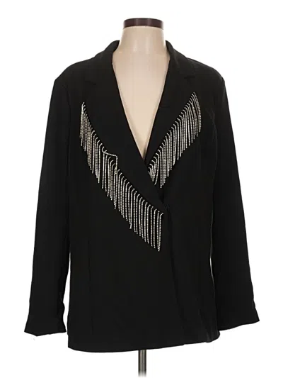 Pre-owned Dictionary Blazer Jacket In Black