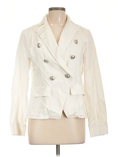 Pre-owned Dictionary Blazer Jacket In Ivory