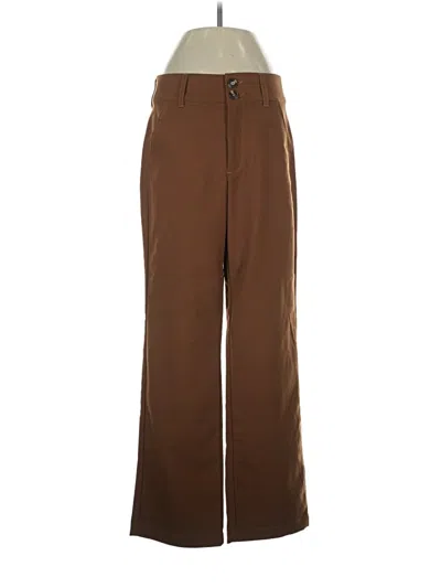 Pre-owned Dictionary Casual Pants In Brown
