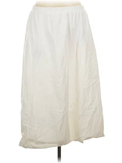 Pre-owned Dictionary Casual Skirt In Ivory