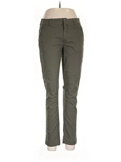 Pre-owned Dictionary Jeggings In Green