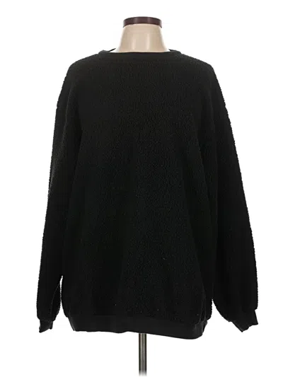 Pre-owned Dictionary Pullover Sweater In Black