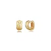 Didier Dubot Women's Gold Sélection. D Bold Brass Hoop Earring In Gold